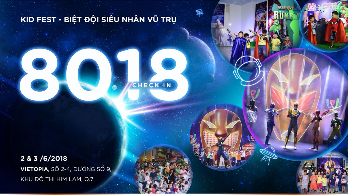 Kid Fest - Biết đội siêu nhân