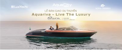 Lễ bàn giao du thuyền Aquariva